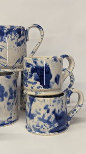 Moneyvart Ceramics | Blue Splash | Sml Mug