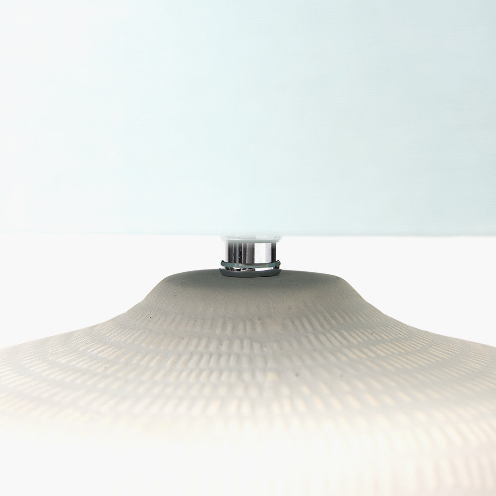 Kai Duck Egg Textured Ceramic Table Lamp