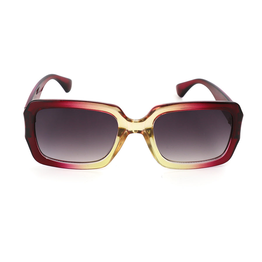 Red & Lemon Frame Recycled Sunglasses
