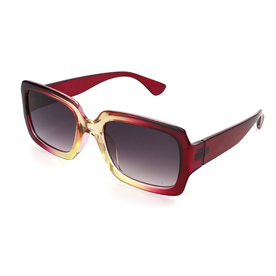 Red & Lemon Frame Recycled Sunglasses