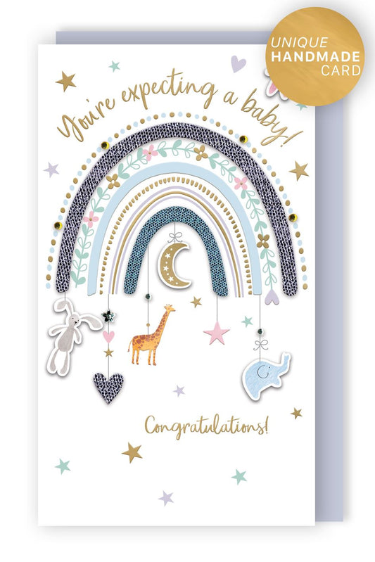 Expecting A Baby | Rainbow | Greeting Cards