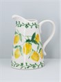 Artisan Lemon Stoneware Pitcher Jug Lge