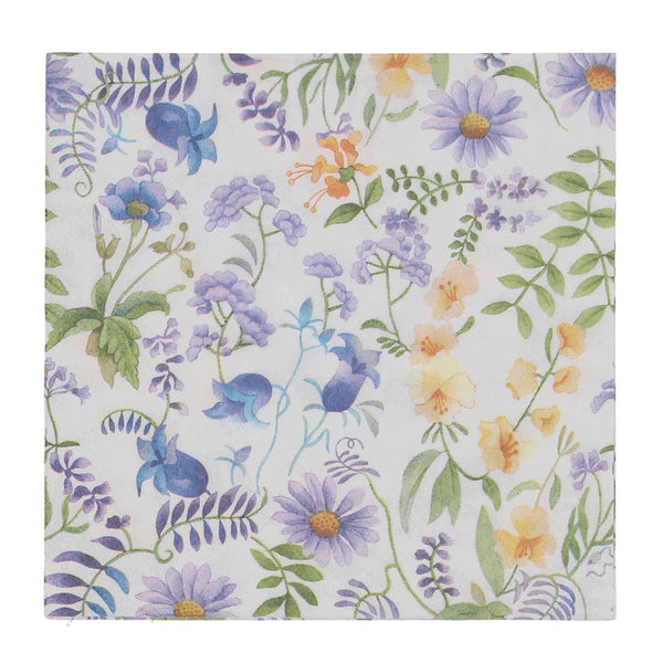 Paper Napkins | Lilac & Bluebells | Pack/20