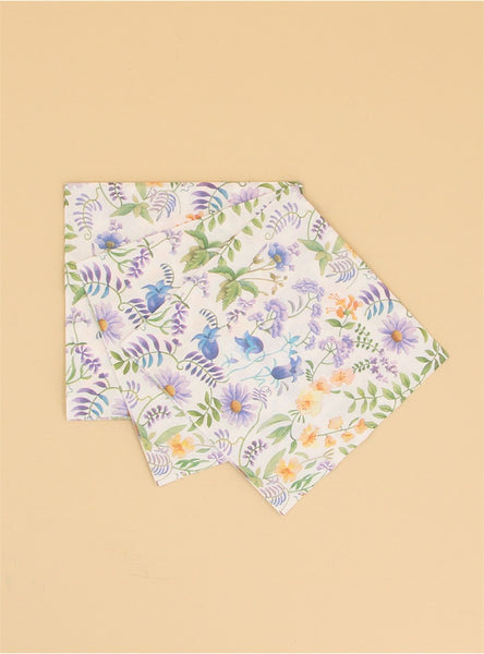 Paper Napkins | Lilac & Bluebells