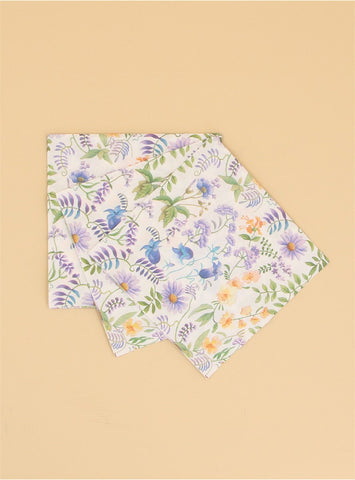 Paper Napkins | Lilac & Bluebells