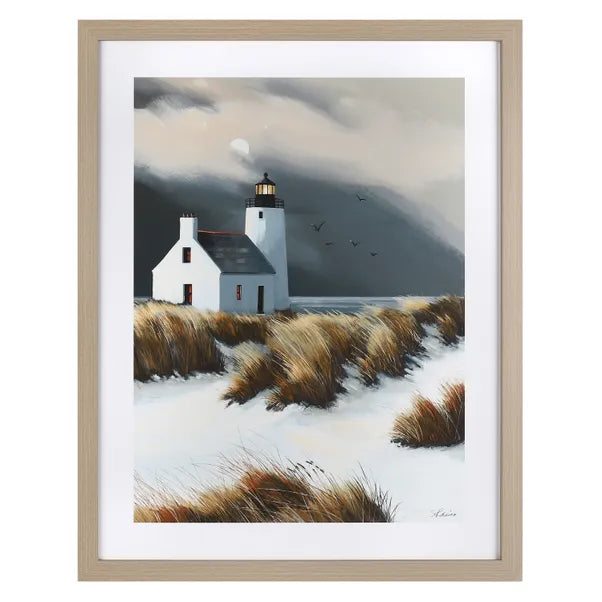 Framed Canvas Beyond The Dunes 60x75cm