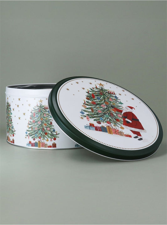 Nostalgia Santa/Tree Cake Tin