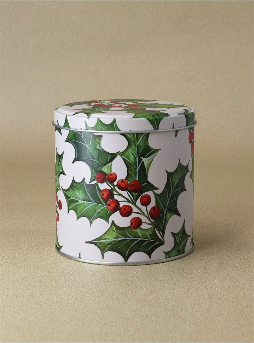 Holly Chocolate Tin