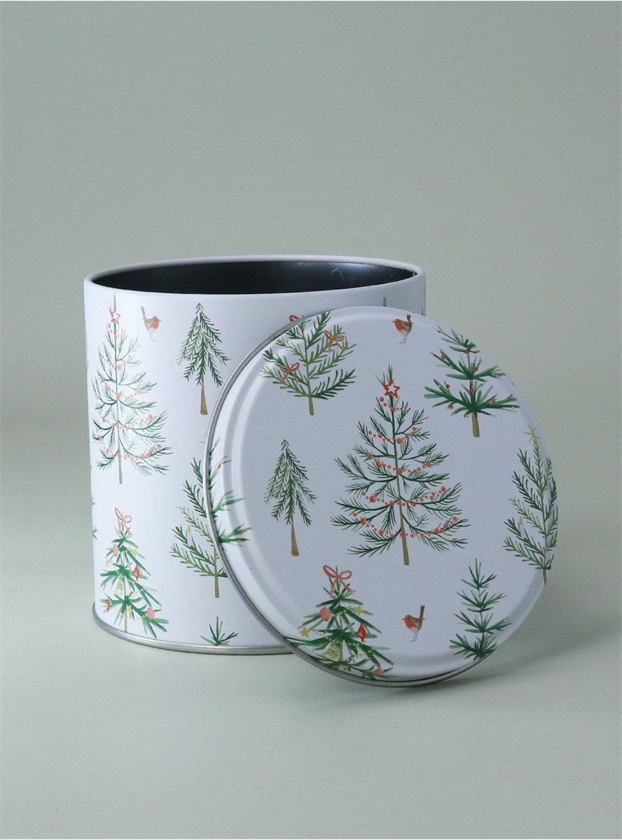 Christmas Trees Chocolate Tin
