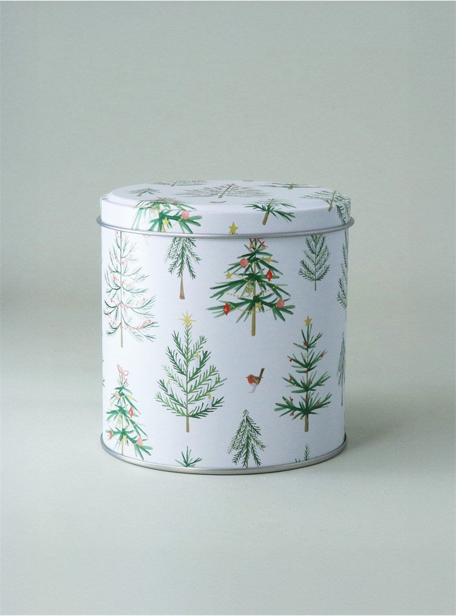 Christmas Trees Chocolate Tin