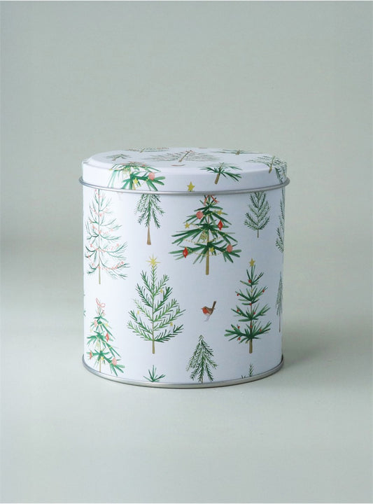 Christmas Trees Chocolate Tin