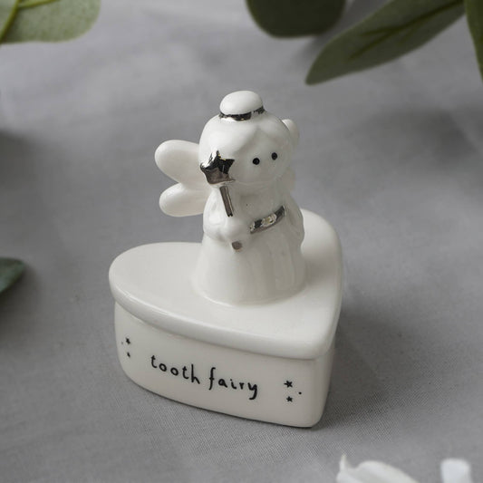 Send With Love Ceramic Tooth Fairy Pot