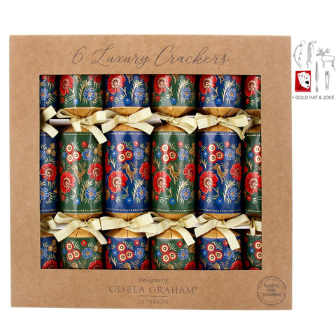 Box of 6 Crackers | Folk Art