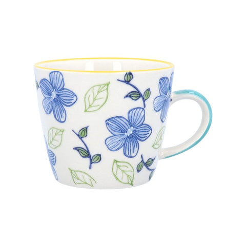 Blue Hibiscus | Stoneware Mug