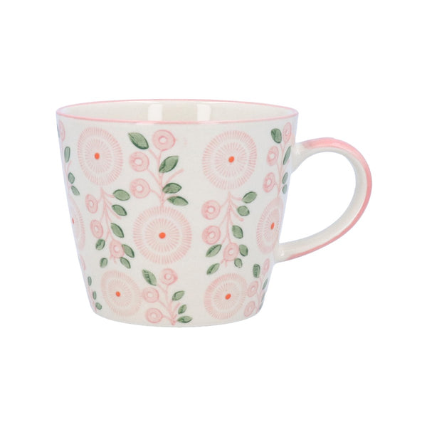 Pink Bellis Daisy | Stoneware Mug