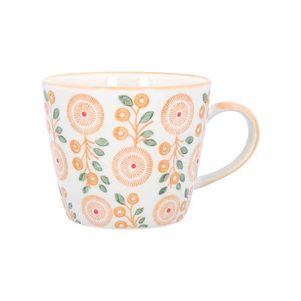 Coral Bellis Daisy | Stoneware Mug