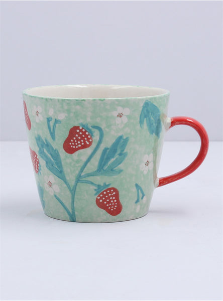 Strawberry Field Stoneware Mug