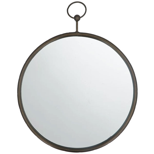 Wall Mirror | Round Dark Bronze | Large