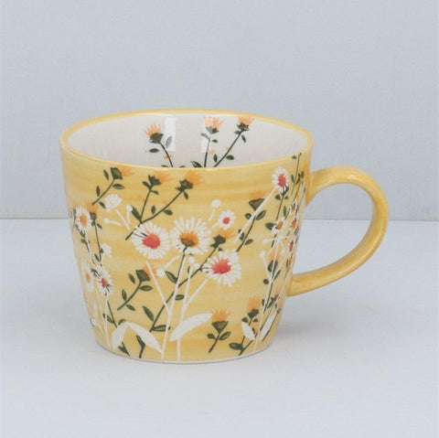 Yellow Wild Daisy | Stoneware Mug