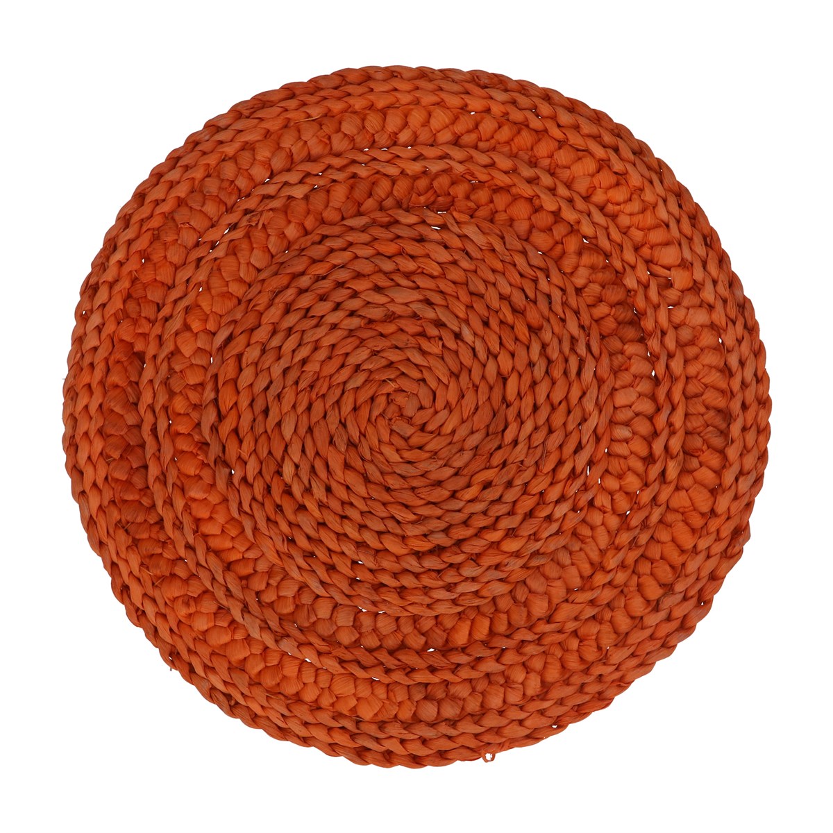 Orange Cornhusk Round Placemat