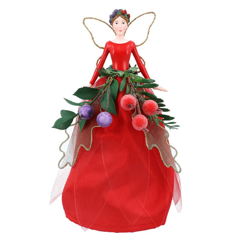 Resin/Fabric Woodland Fairy Tree Topper