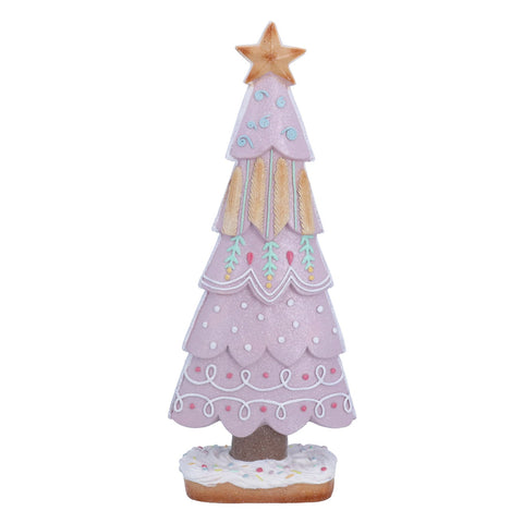 Lilac Gingerbread Tree Orn