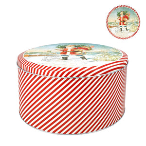 Nostalgia Santa Cake Tin