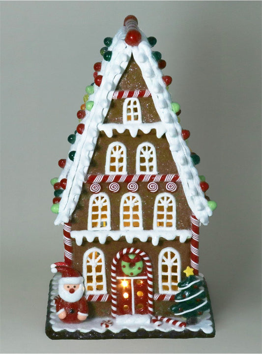 LED Four Storey Gingerbread House