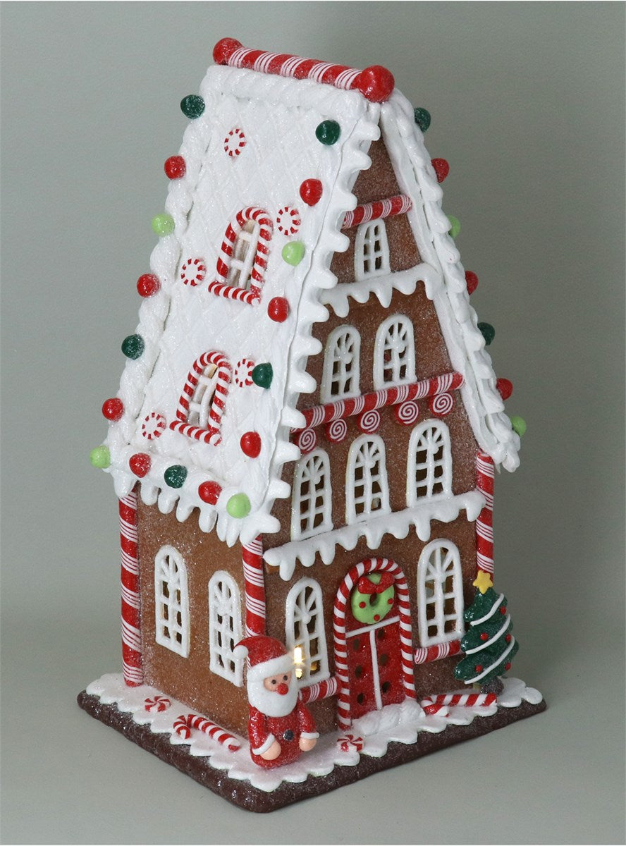 LED Four Storey Gingerbread House