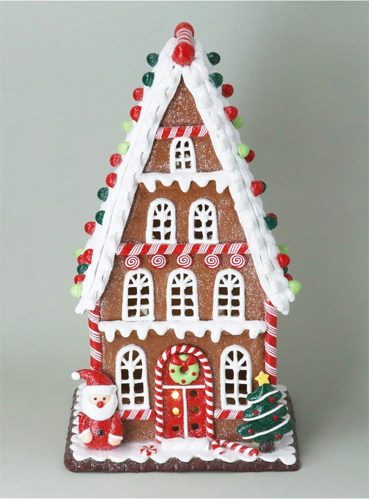 LED Four Storey Gingerbread House