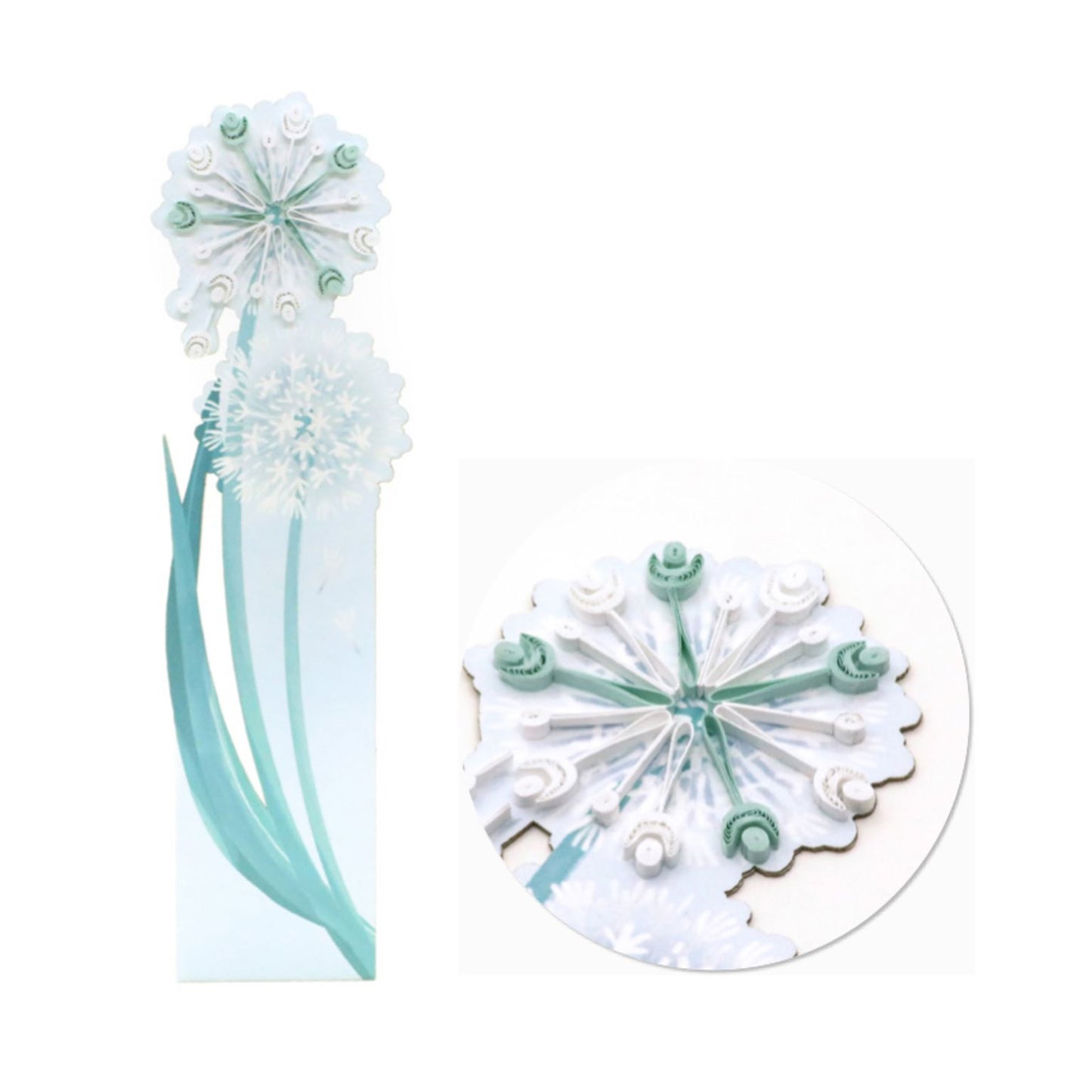 Origamo 3-D Bookmark | Dandelions