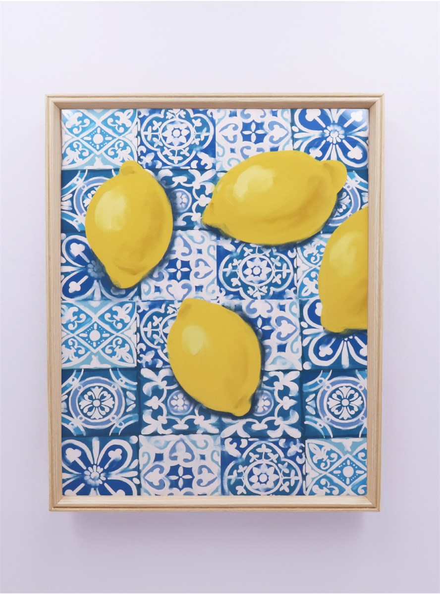 Framed Print | Lemon Tiles