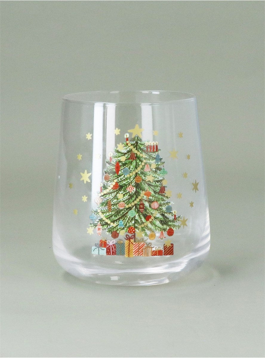 Nostalgia Tree Short Glass Tumbler Box/2