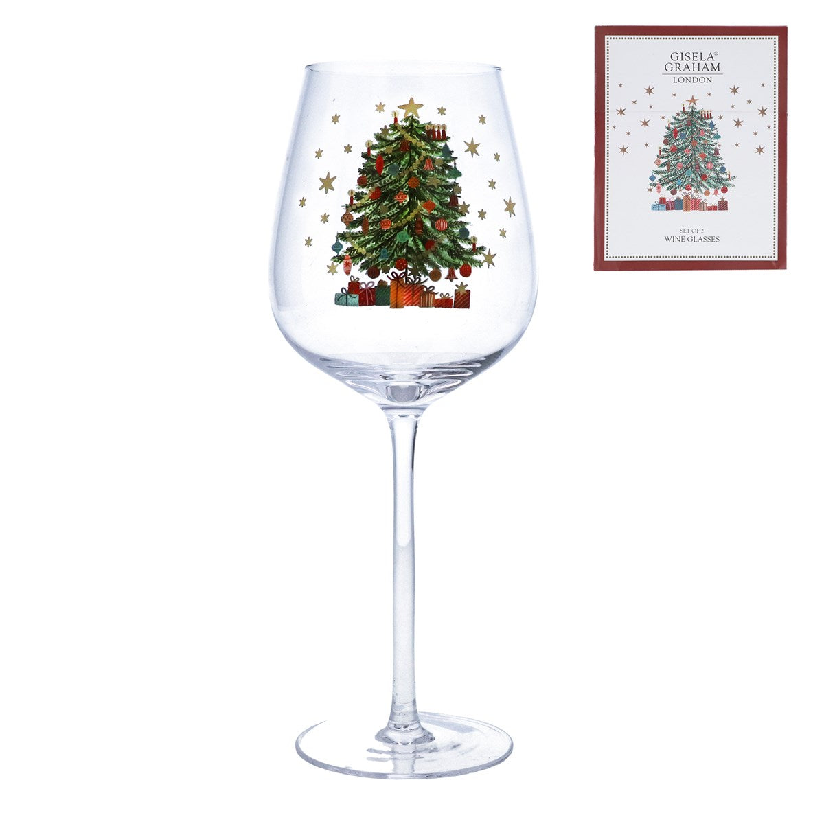 Nostalgia Tree | Box of 2 Wine Glasses