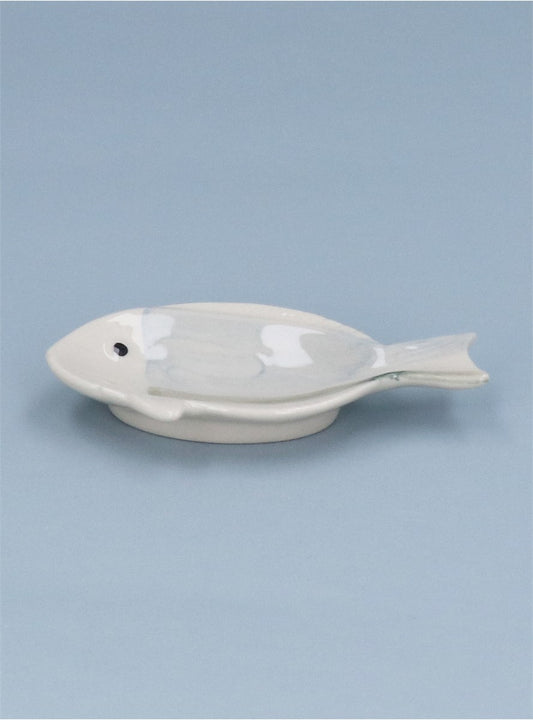 Watercolour Stoneware Fish Trinket Dish