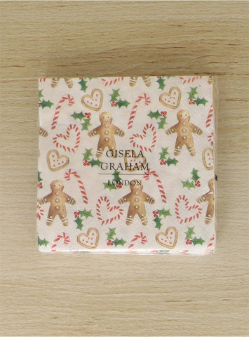 Gingerbread Man | Paper Napkin | pack/20