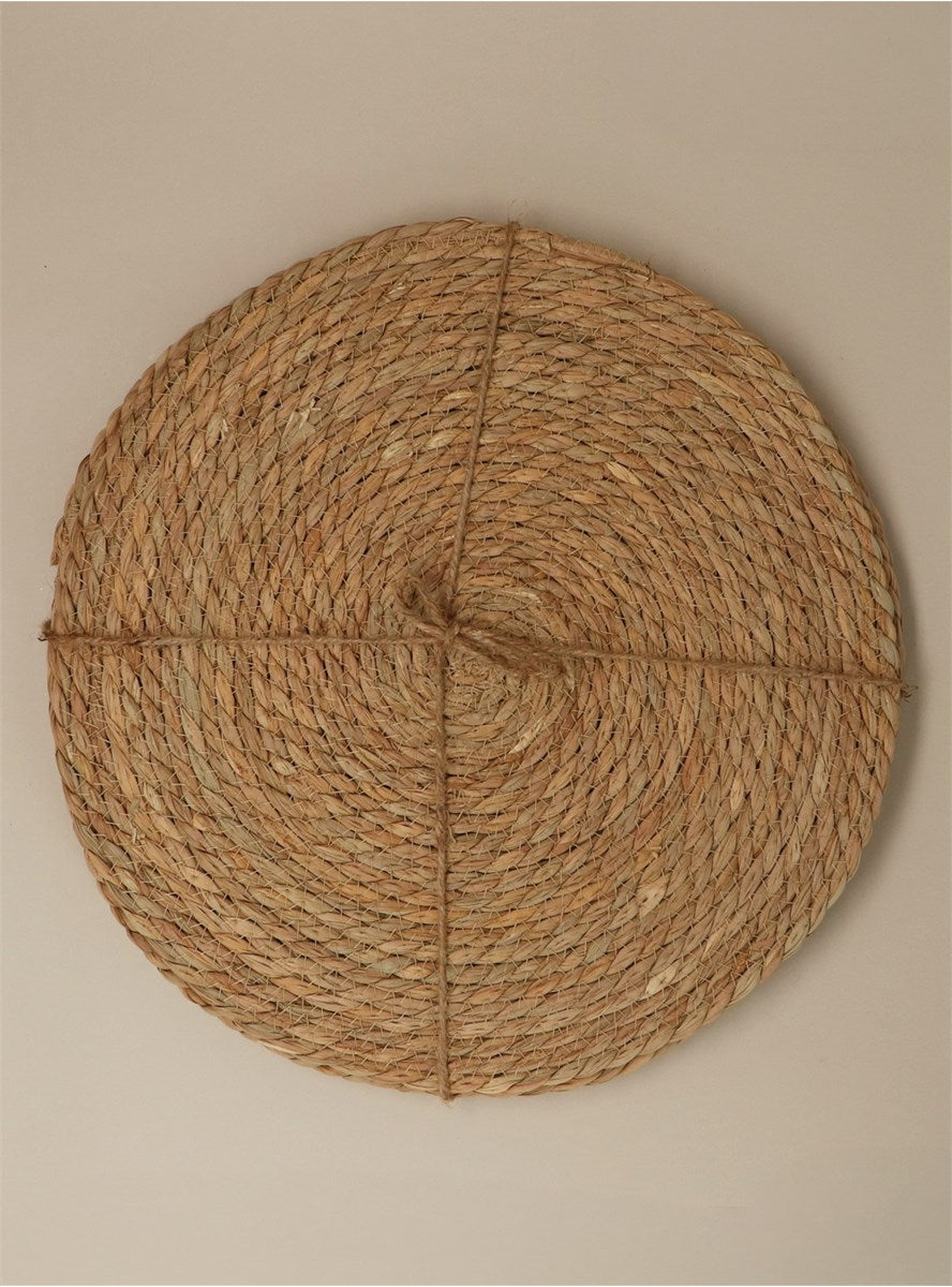 Pack of 4 Placemats - Natural Round