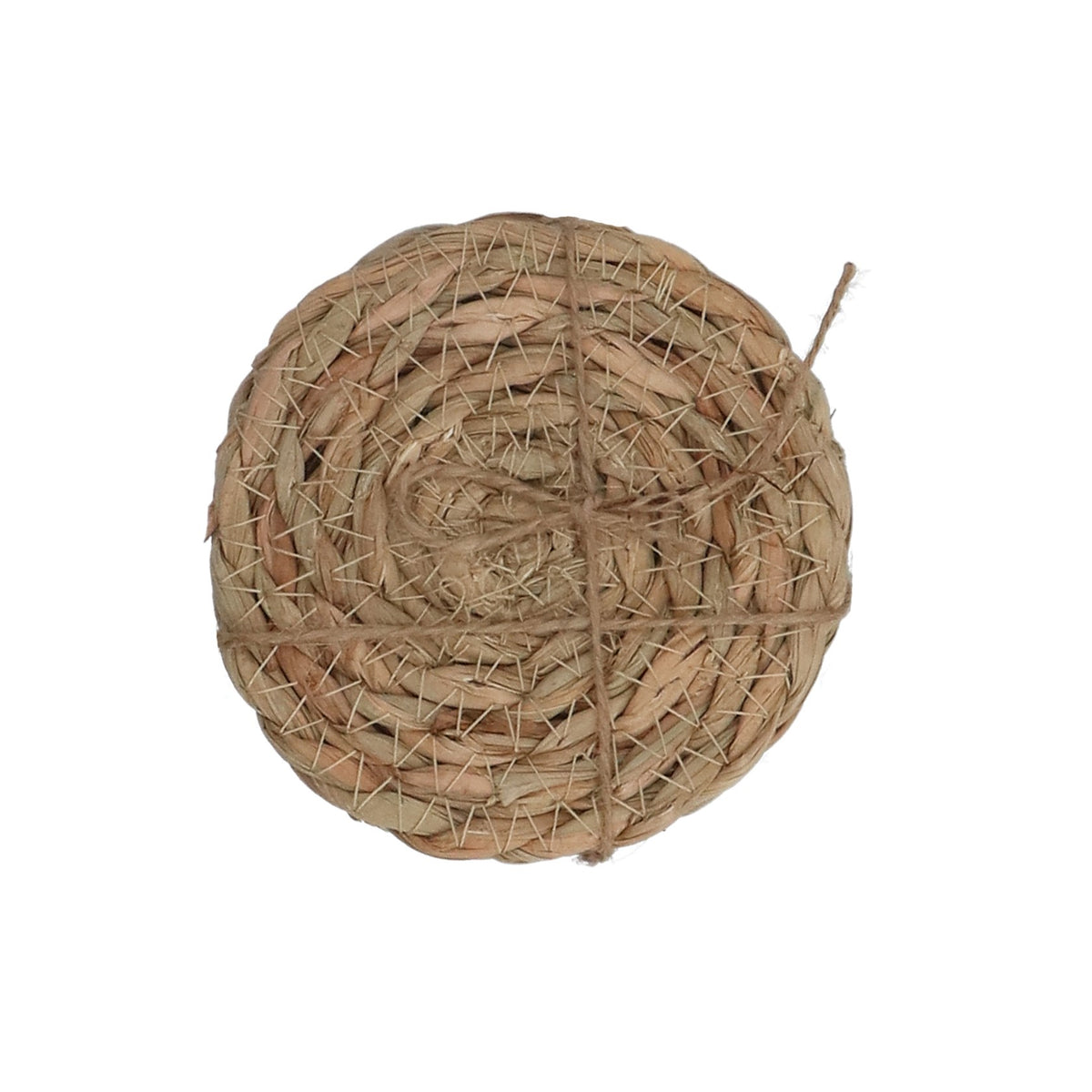 Natural Woven Round Coaster Pack/4