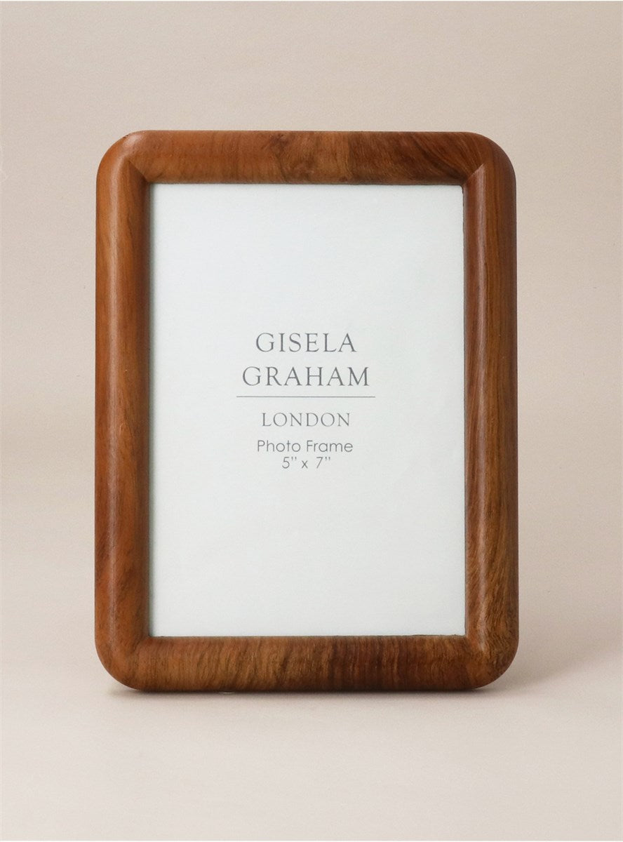 Wooden Rolled Edge Picture Frame | 5x7
