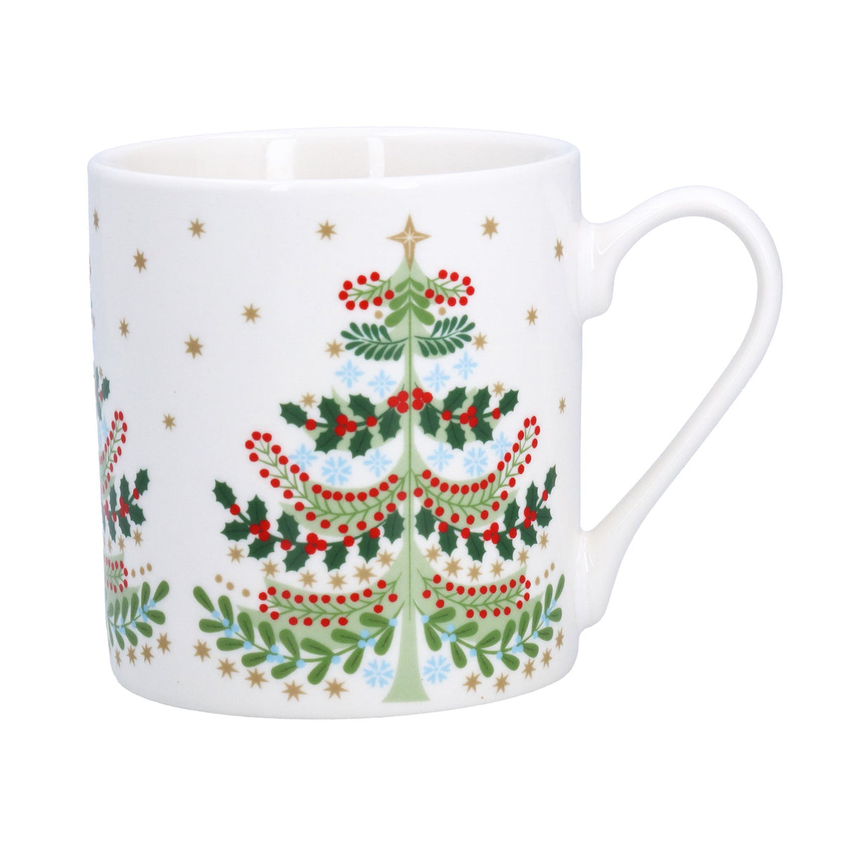 Alpine Tree Bone China Mug