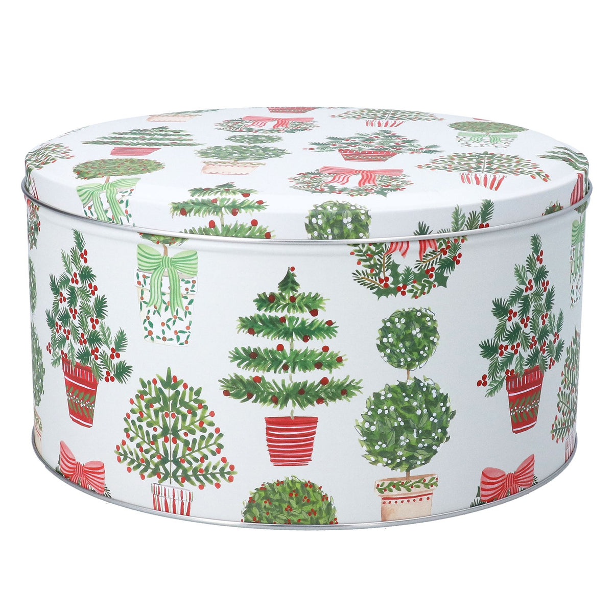 Cake Tin Christmas Topiary