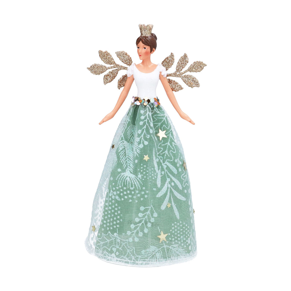 Tree Topper | Winter Palace Green Angel | 19cm
