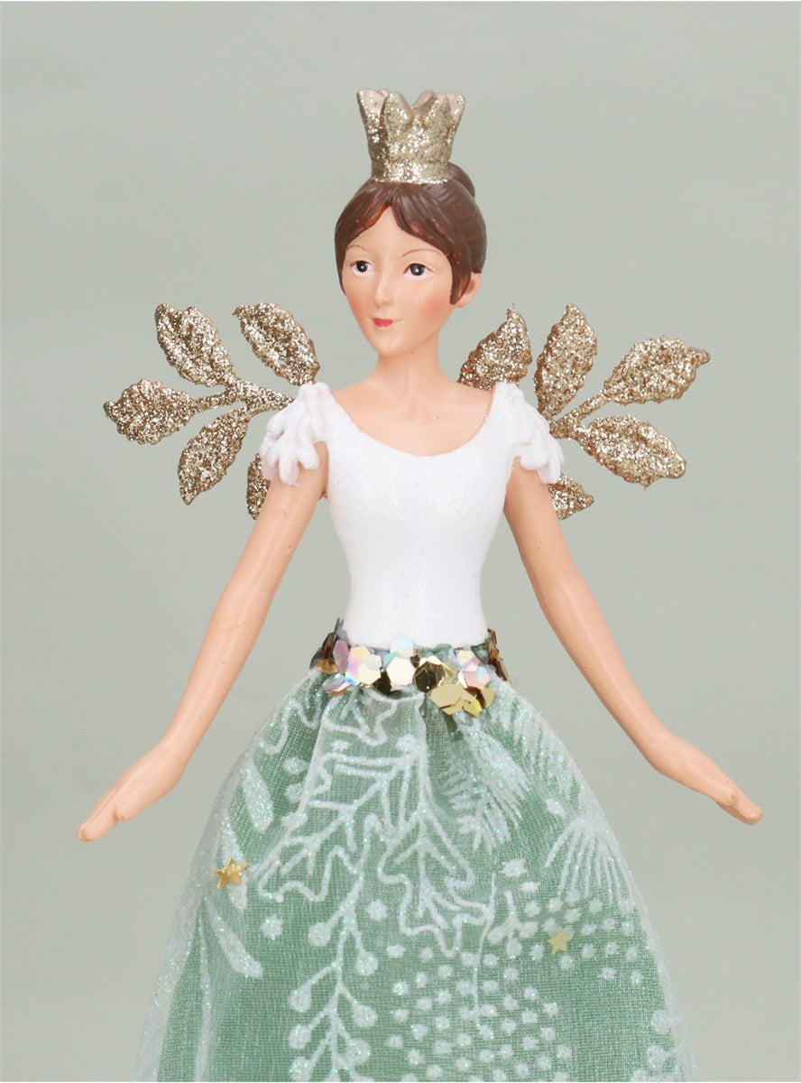 Tree Topper | Winter Palace Green Angel | 29cm