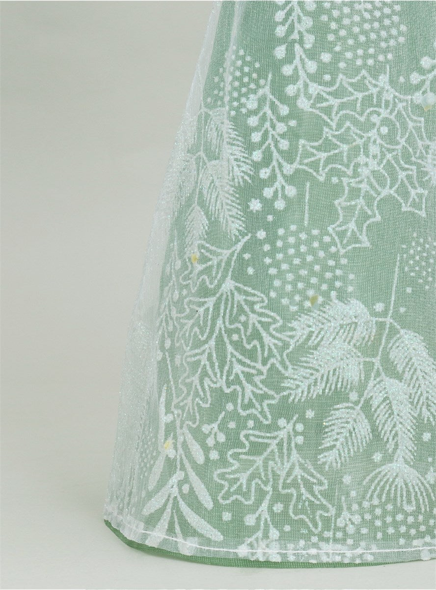 Tree Topper | Winter Palace Green Angel | 29cm