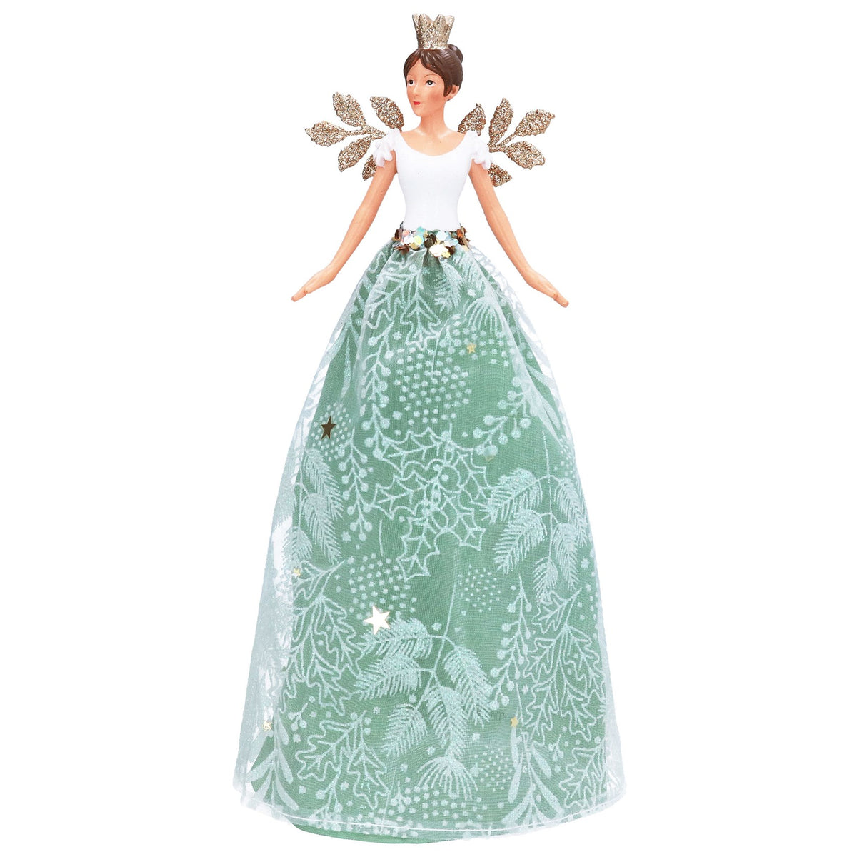 Tree Topper | Winter Palace Green Angel | 29cm