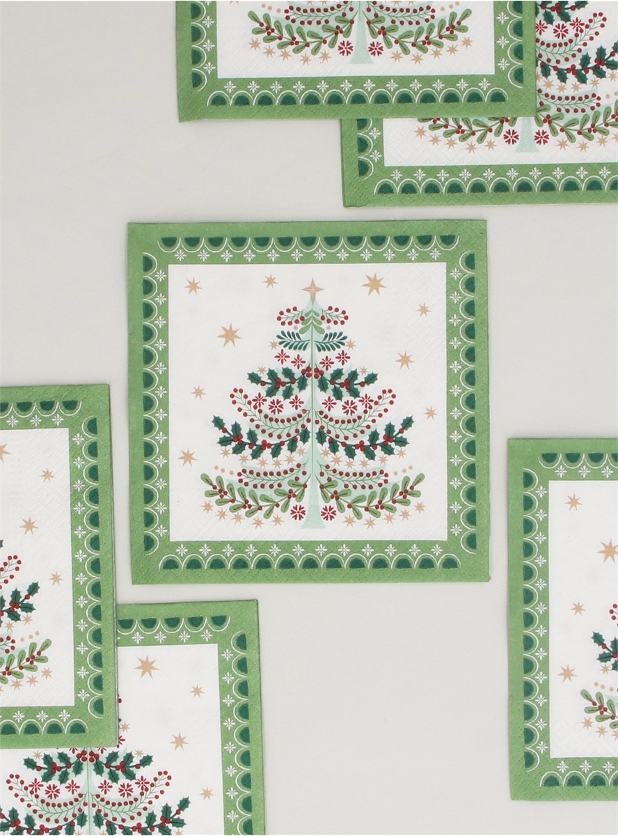 Alpine Napkins  | Pack of 20