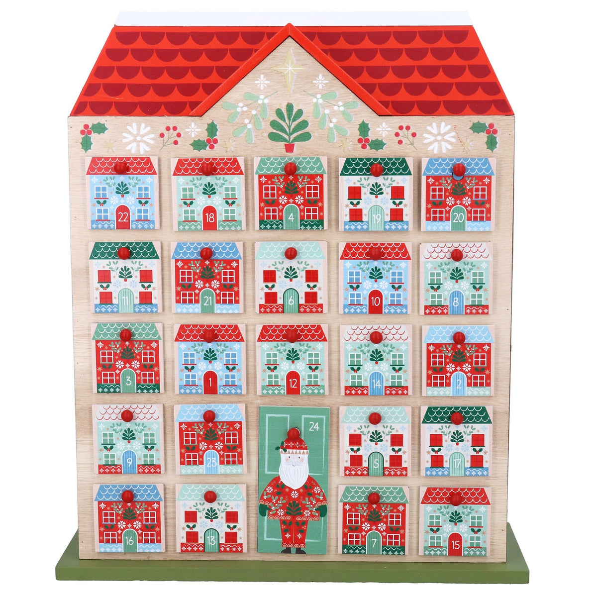 Wood House Advent Alpine Houses