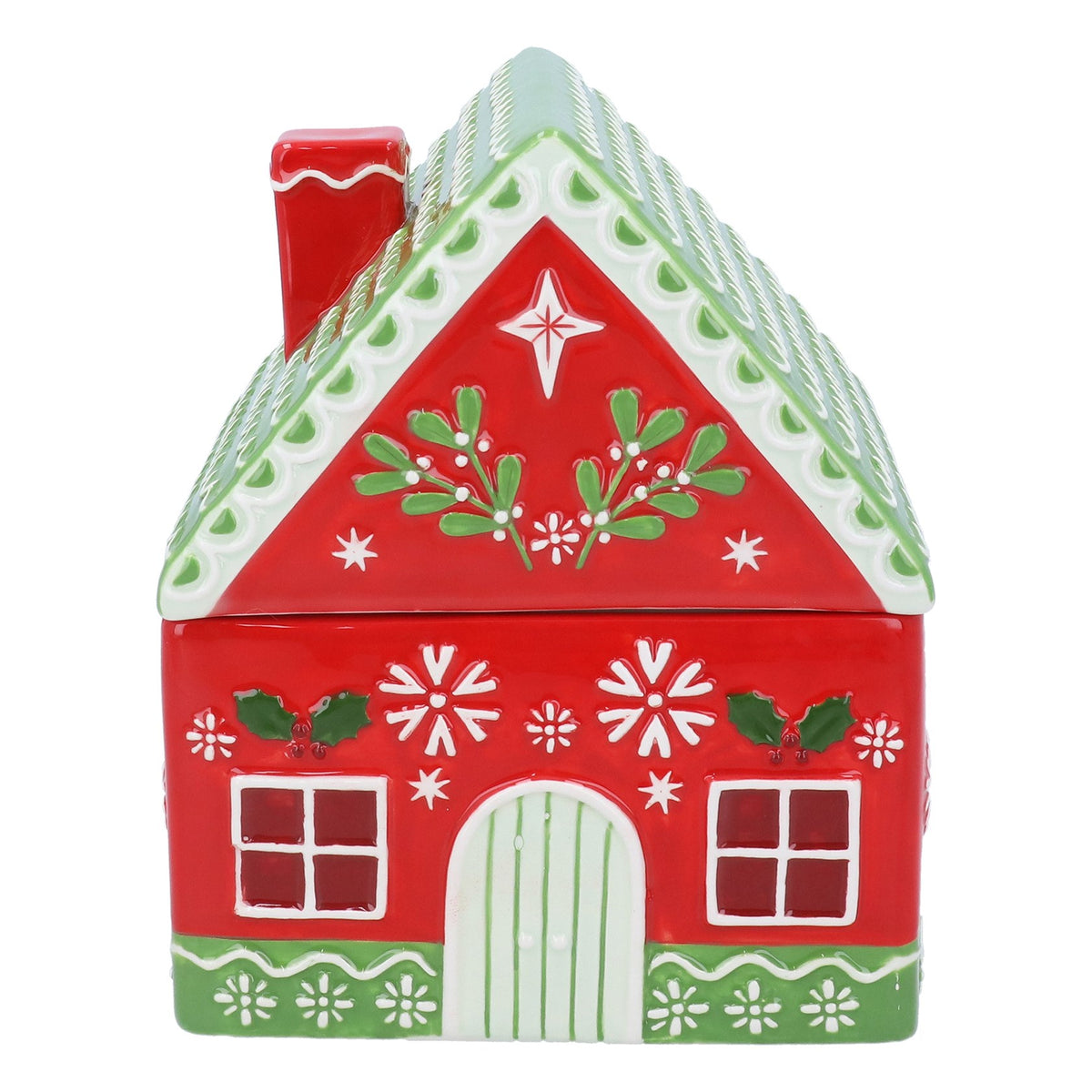 Ceramic Cookie Jar Alpine House