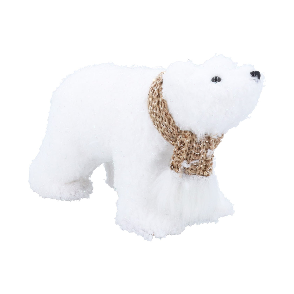 Polar Bear With Scarf | Fabric Ornament 24cm