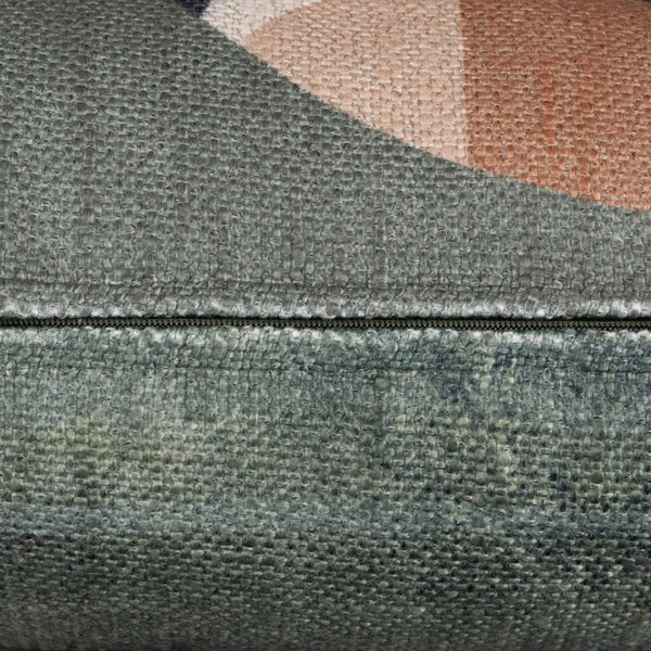 Scatter Box | Mid Century Geo Cushion | 45x45cm | Green
